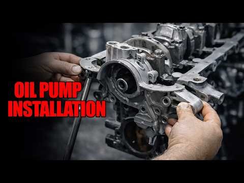 Oil Pump Installation Step-by-Step | Auto Repair Training & Engine Build Guide