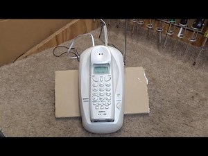 Uniden EXI7960 900 MHz Analog Cordless Phone with Integrated Caller ID | Initial Checkout