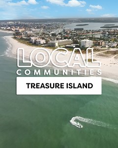 4.5K views · 223 reactions | With its white, powdery sand beaches, emerald green waters, unique restaurants, and family-friendly hotels & attractions, Treasure Island is a treasure trove of fun in the sun just waiting to be discovered! Check it out! ☀️ #TreasureIsland #Florida | Visit St. Pete-Clearwater | Facebook