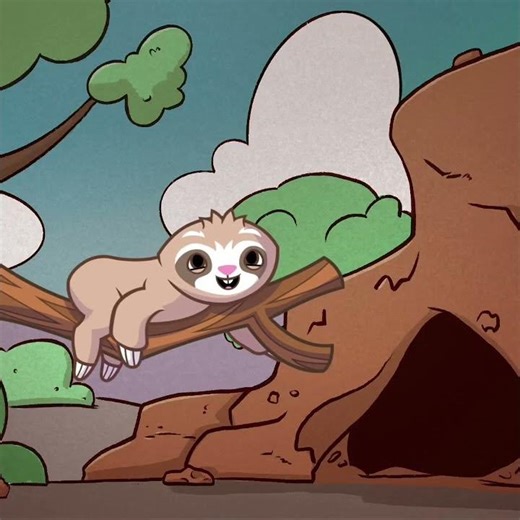 sloth roasted video 😁part-1 #cartoon #motivation #animation #facts
