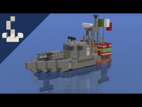 FUNCTIONAL armament OP? | Minecraft Sparviero Class (scale 1:1) | Minecraft Hydrofoil Ship