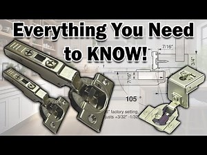 Concealed Cabinet Door Hinges - Everything You Need to Know #concealedHinges