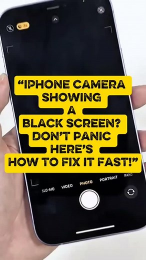 If your iPhone camera opens but only shows a black screen 📸⚫ — try these quick fixes before visiting Apple Support! Sometimes it’s just a simple glitch you can solve in seconds 🔧 #iPhoneTips #iPhoneCamera #iPhoneFix #iPhoneTricks #iOS26 #TechUsOut #CameraProblem #AppleSupport #iPhoneHelp #movie #astronomy #iphone #3dprinting #investment #smartphone #ai #space #usedphone | tech.us.out