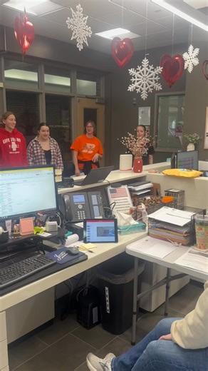 ELITE RAPTORS ALERT: To say we are spoiled here at Ridge View is an understatement. How many offices get this kind of treatment today or any day? #CLAWSUP | Ridge View Raptors