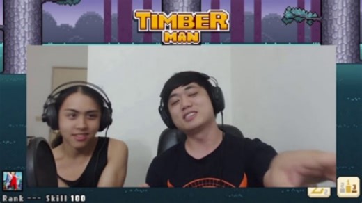 【老皮实况】Timberman 伐木工｜小游戏系列