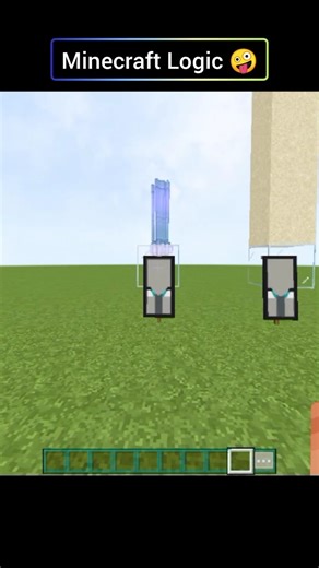 Minecraft Logic 🤪 #minecraft #trending #viral #gaming