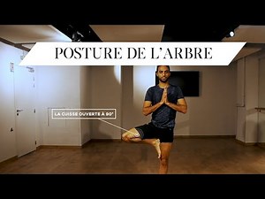 La posture de l’arbre, ou vṛkṣāsana
