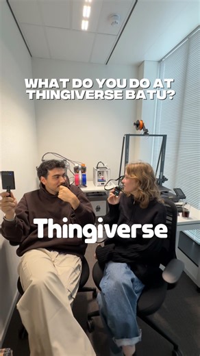 Thingiverse on Instagram: "Batu is the Product Designer at Thingiverse by day, and a basketball coach by night.  Every final product is built on stack of failed prototypes, and every winning team starts with a few losses. Batu says that failure is essential feedback, and that’s why he chose to print this trophy to honor the iteration process  Curious to learn more about the faces behind Thingiverse? Keep following  Print your own participation by Krayth:  thing: 7018630"