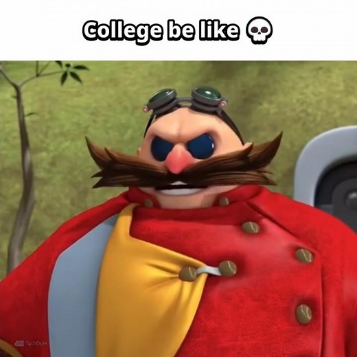 College be like 💀 #sonic #memes