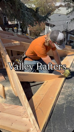 Here’s some tips on cutting valley rafters | Allgyer Construction