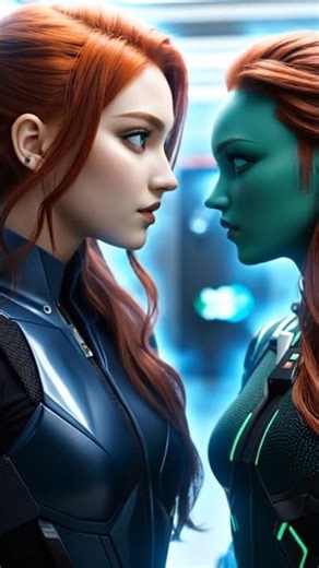 Hot alien babes! 👽 👾 #techno #electronic #Hot #alien #babes