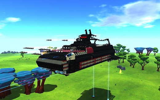 【泰拉科技】【terratech】最新多人创造模式体验 战舰展示