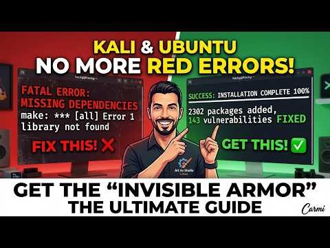 Essential Post-Install Commands for Kali Linux & Ubuntu The Ultimate Dependency Guide (2026)