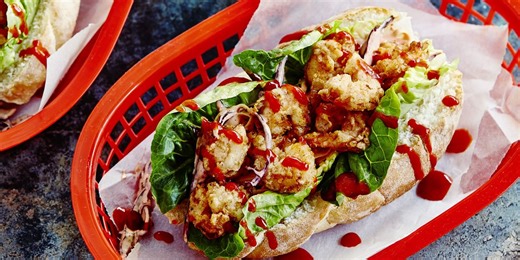 Shrimp po’ boy recipe