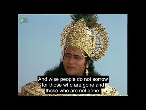 Wise people do not sorrow for anybody (Eng subtitle)- Mahabharat Episode 72
