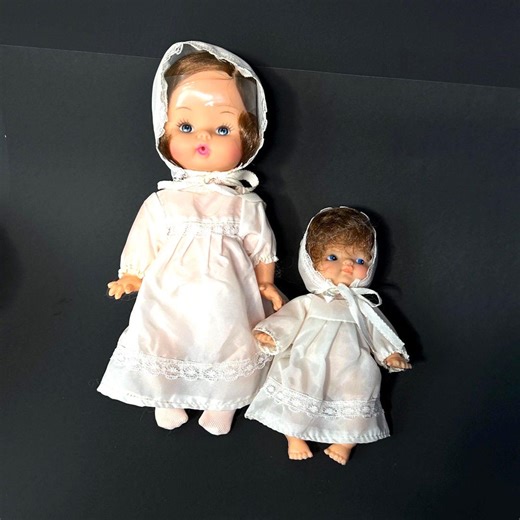 Vintage 1960s Jolly Toys Dolls – Set of 2 (9.5" & 6.5") - Etsy