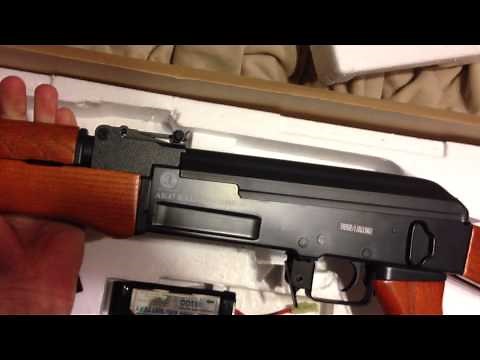 Airsoft Kalashnikov AK47 Real Wood Full Metal Electric Blowback