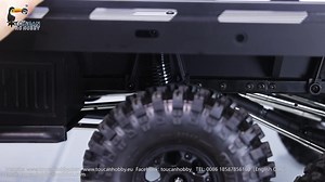The operational test of 1/10 CROSSRC JT6 6x6 RC crawler. This model takes with three-axle portal, this is better suited for 6x6 crawlers, ensuring direct power to the rear two axles for climbing and obstacle crossing without the issue of gear grinding that may occur with a through-axle design, providing more energy to the model running in different road. | Toucan RC Hobby