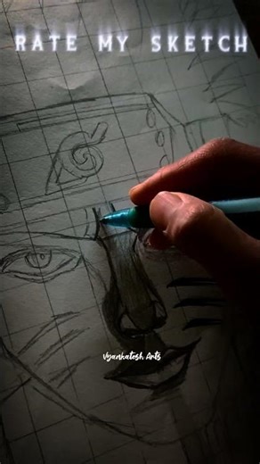 Naruto#sketch #art Vyankatesh arts #subscribe