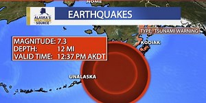 Large earthquake prompts tsunami warning for parts of Alaska