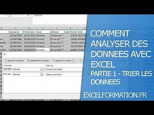 Comment analyser de grandes bases de données : Trier les données