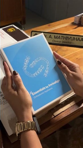 ✨ Invisalign Unboxing ASMR | Dr. Mathiyuhaa Anandan @ Smileworx Selaiyur | Clear Aligners