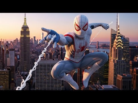 SPIDER-MAN rides on Motorcycle 🏍️ | Funny Stunts Compilation | Epic GTA Superheroes Race #shorts