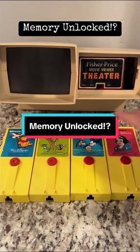 Unlocking Childhood Memories: Fisher Price Movie Theater | Retro Vibes