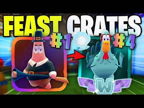I Opened FEAST CRATES for SW #1 EXOTIC TURKEY CECIL!