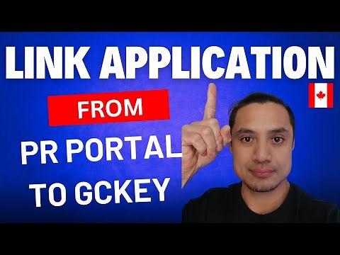 How to Link PR Portal Application to Gckey Account