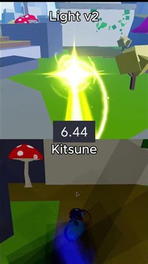 light awakening vs kitsune in bloxfruit