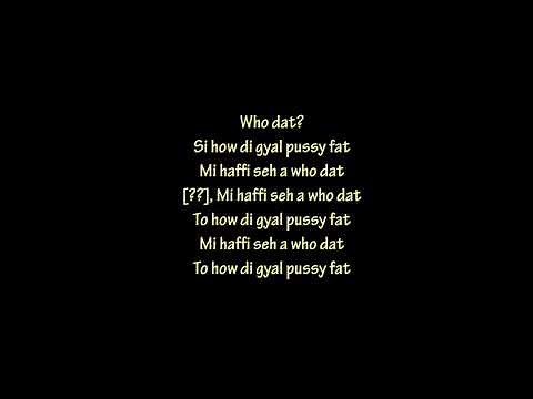 Skeng - Who Dat (lyrics)🎵