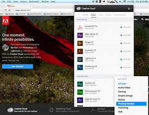 Creative Cloud Update Allows You to Install Previous Versions of Adobe Software