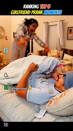 Ranking Top 5 Girlfriends Pranks Moments #girlfriends #usa