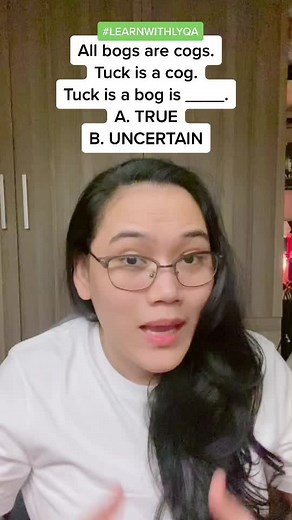 Logic Questions Answered by Lyqa Maravilla