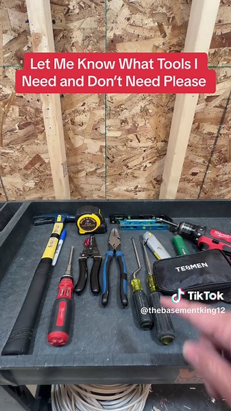 ⚡️Basic tools that every residential electrician needs to have at all time ⏰ #wkhk #whackhack #thebasementking #electrician #journeymanelectrician #sparkylife⚡️💡 #electricalapprentice #electrical #masterelectrician #electriciansoftiktok #sparky #residentialelectrician #wiring #receptacle #tesmen #romex #meters @Daniel_Techlife