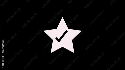 check mark on transparent background. Check mark symbol. approved tick mark icon, Check mark icon animation , right mark icon. check box, tick box Yes tick & Done Motion Graphic 4k.