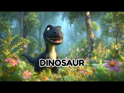 Dinosaurs Song for Kids | Learn Animal Sounds and Dino Names
