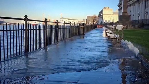 Flood warnings for Londoners as Thames Barrier remains closed