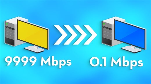 Test your local network speed with this fast simple trick