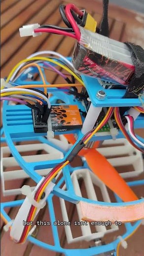 This is how my 3D printed monocopter Flies