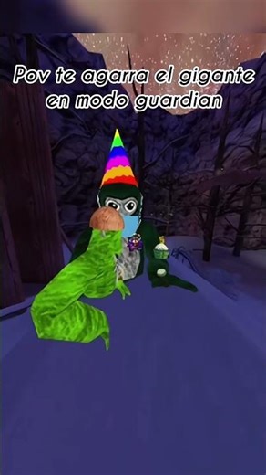 Pov: te agarra el gigante en modo guardian #gorillatag