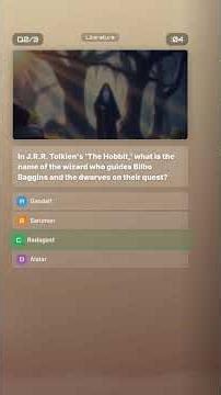 Literature Quiz: Only Experts Score 3/3