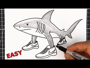 How to Draw TRALALERO TRALALA ✏️ (It’s So Easy!)