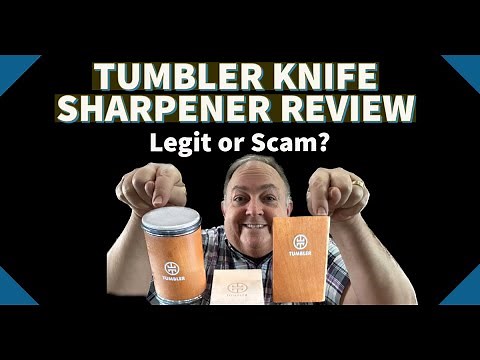 Tumbler Knife Sharpener Review! LEGIT OR SCAM?