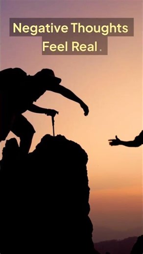 Break Free from Negative Thinking in Under a Minute! 😟➡️😊#ThoughtReversal #QuickFixMindset