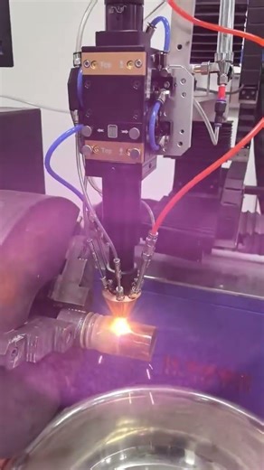 6000W Coaxial 4 Way Powder Laser Cladding Head