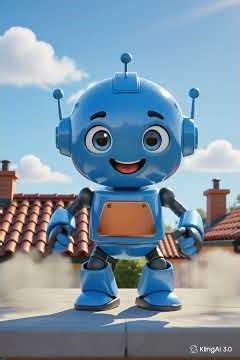 Jolly Bot "Robi" — Made of Iron and Miracles 🤖✨