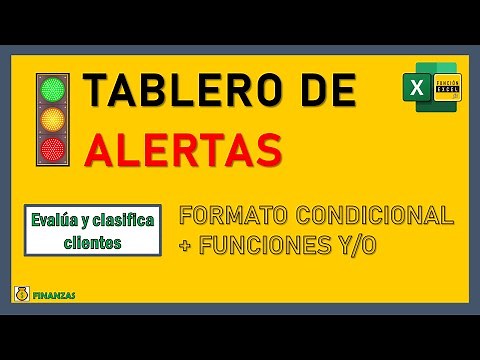 Cómo crear un TABLERO DE ALERTAS AUTOMÁTICO en Excel