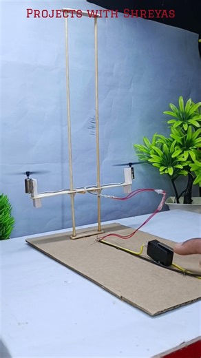 Coreless DC Motor Take-off Power test 🔌⚡ #schoolproject #diy #amazing #ideas #hacks #simple #new